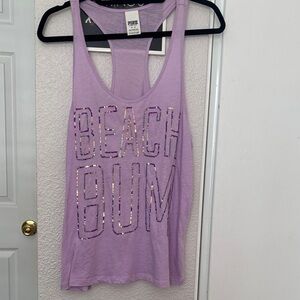 VS Pink Beach Bum Tank Top